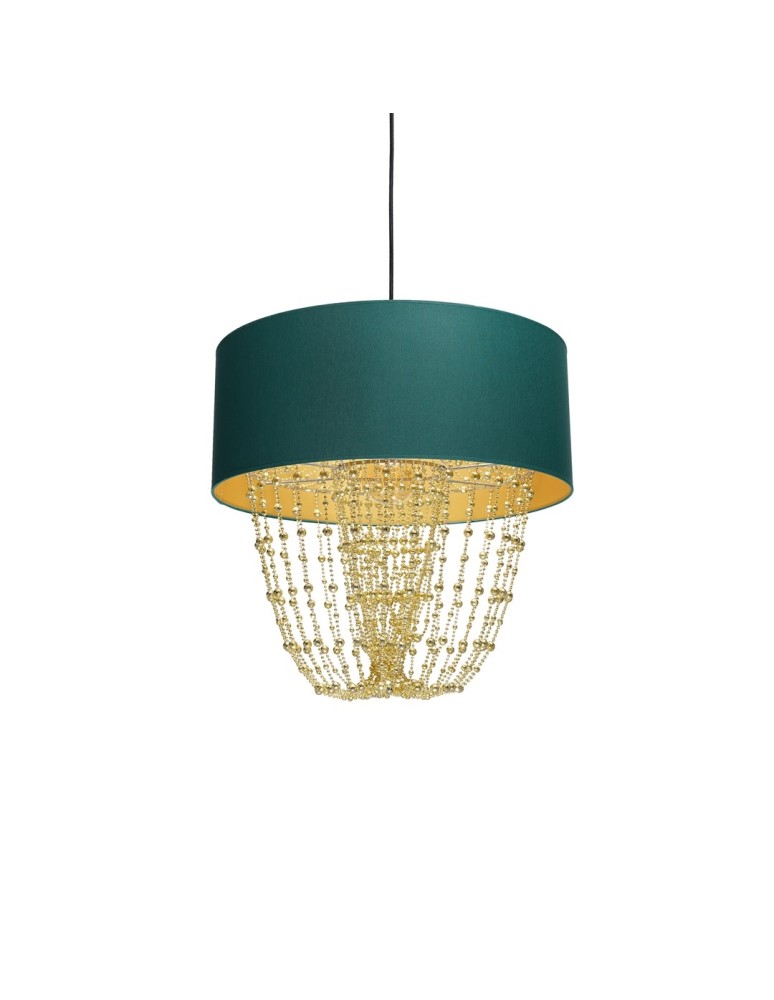 Milagro Lampa wisząca ALMERIA GREEN/GOLD 1xE27 MLP6452 Milagro Lampa wisząca ALMERIA GREEN/GOLD 1xE27 MLP6452
