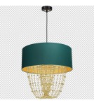 Milagro Lampa wisząca ALMERIA GREEN/GOLD 1xE27 MLP6452 Milagro Lampa wisząca ALMERIA GREEN/GOLD 1xE27 MLP6452