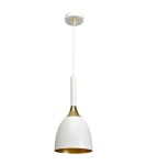 Milagro Lampa wisząca CLARK WHITE/GOLD 1xE27 MLP6219 Milagro Lampa wisząca CLARK WHITE/GOLD 1xE27 MLP6219