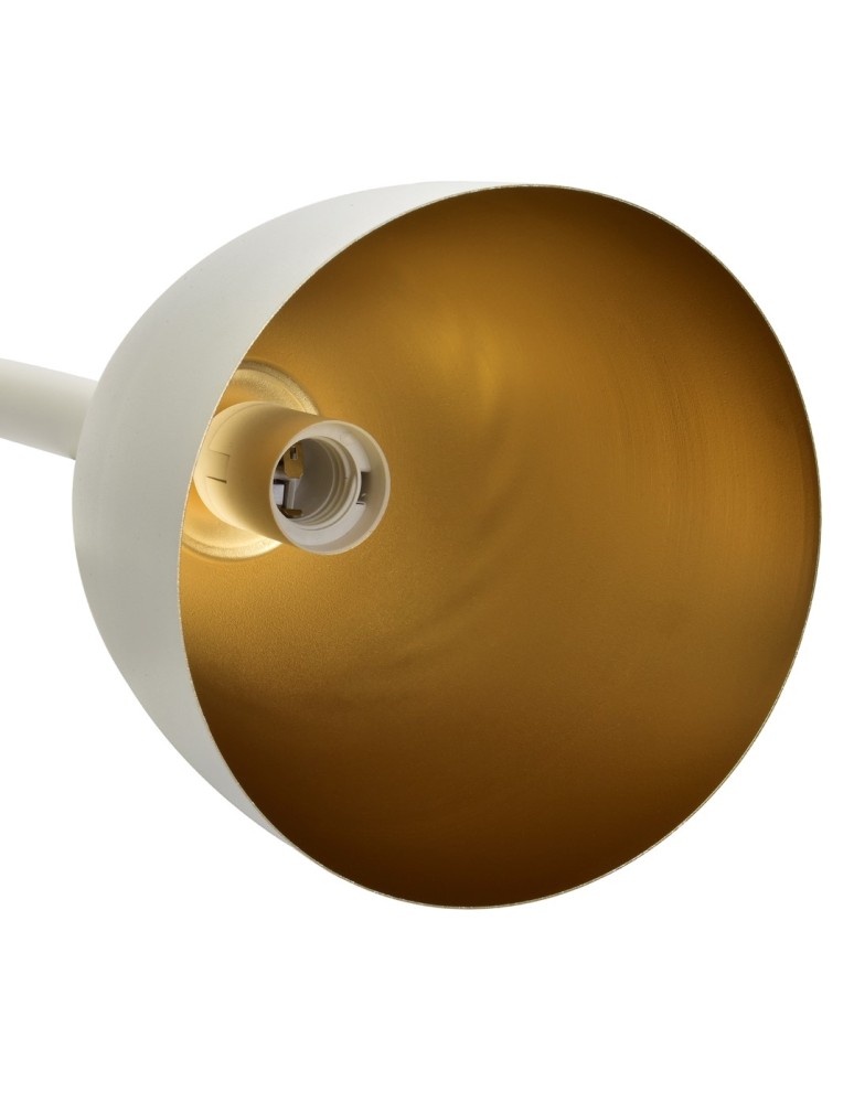 Milagro Lampa wisząca CLARK WHITE/GOLD 1xE27 MLP6219 Milagro Lampa wisząca CLARK WHITE/GOLD 1xE27 MLP6219