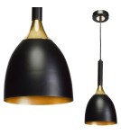 Milagro Lampa wisząca CLARK BLACK/GOLD 1xE27 MLP6221 Milagro Lampa wisząca CLARK BLACK/GOLD 1xE27 MLP6221