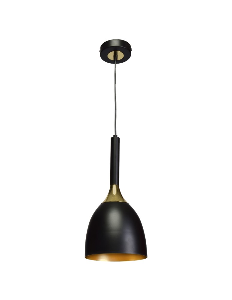 Milagro Lampa wisząca CLARK BLACK/GOLD 1xE27 MLP6221 Milagro Lampa wisząca CLARK BLACK/GOLD 1xE27 MLP6221