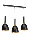 Milagro Lampa wisząca CLARK BLACK/GOLD 3xE27 MLP6222 Milagro Lampa wisząca CLARK BLACK/GOLD 3xE27 MLP6222
