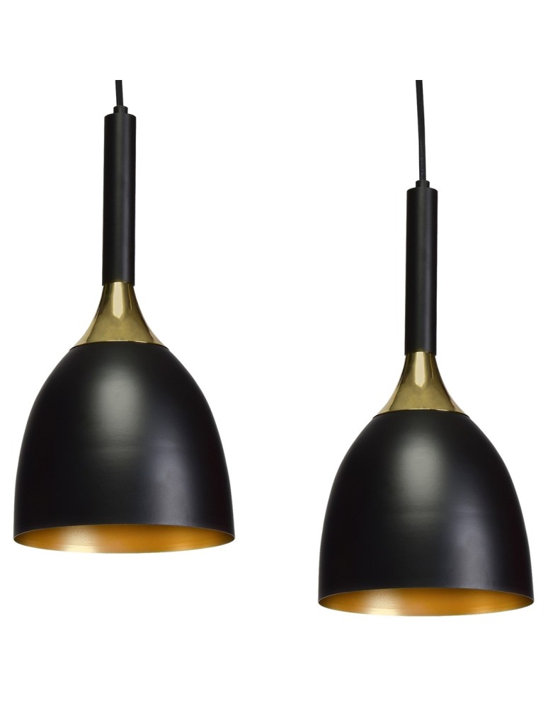 Milagro Lampa wisząca CLARK BLACK/GOLD 3xE27 MLP6222 Milagro Lampa wisząca CLARK BLACK/GOLD 3xE27 MLP6222