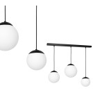 Milagro Lampa wisząca LIMA BLACK 3xE14 MLP6524 Milagro Lampa wisząca LIMA BLACK 3xE14 MLP6524