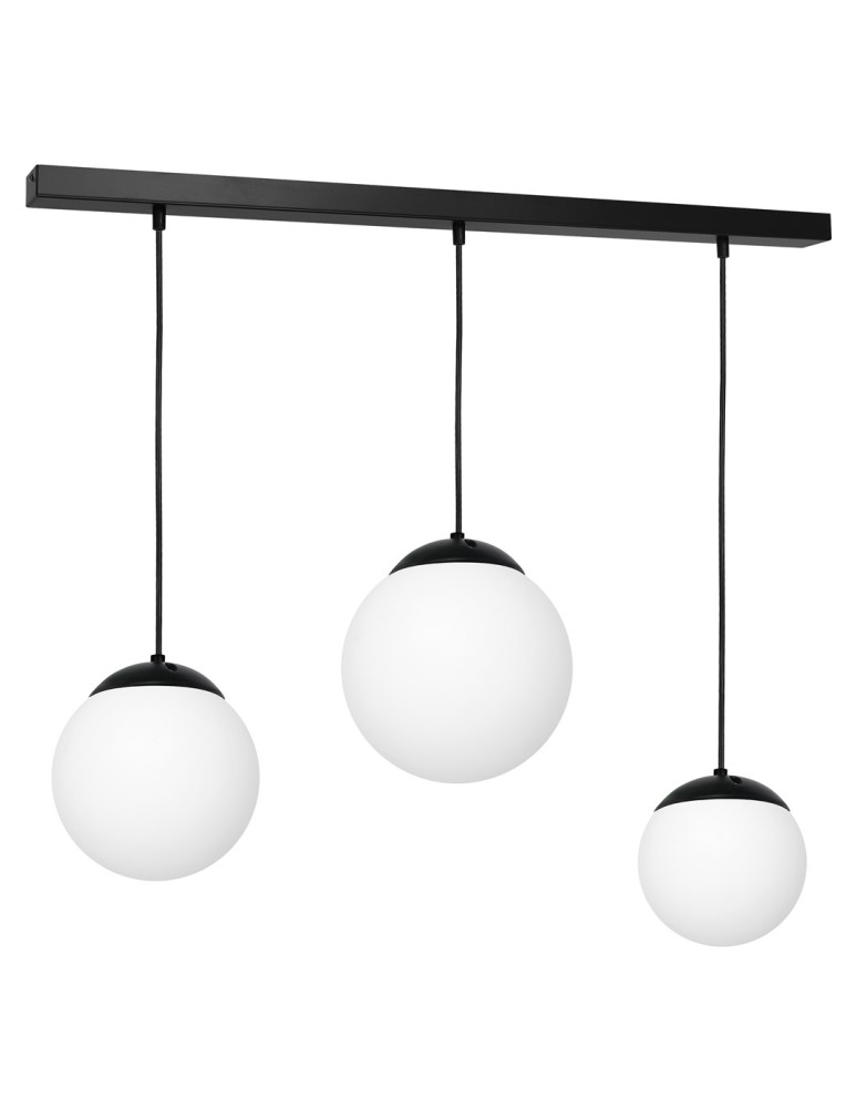 Milagro Lampa wisząca LIMA BLACK 3xE14 MLP6524 Milagro Lampa wisząca LIMA BLACK 3xE14 MLP6524