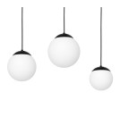 Milagro Lampa wisząca LIMA BLACK 3xE14 MLP6524 Milagro Lampa wisząca LIMA BLACK 3xE14 MLP6524