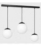 Milagro Lampa wisząca LIMA BLACK 3xE14 MLP6524 Milagro Lampa wisząca LIMA BLACK 3xE14 MLP6524