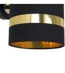 Kinkiety - Milagro Kinkiet PALMIRA BLACK / GOLD 1xE27 60W MLP6317 - product 4