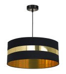 Lampy wiszące - Milagro Lampa wisząca PALMIRA BLACK / GOLD 1xE27 60W MLP6318 - product 2