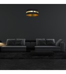 Lampy wiszące - Milagro Lampa wisząca PALMIRA BLACK / GOLD 1xE27 60W MLP6318 - product 5