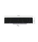 Milagro Kinkiet PIERCE BLACK 12W LED ML6471 Milagro Kinkiet PIERCE BLACK 12W LED ML6471