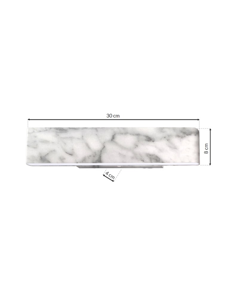 Milagro Kinkiet PIERCE WHITE 12W LED ML6474 Milagro Kinkiet PIERCE WHITE 12W LED ML6474
