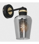 Kinkiety - Milagro Kinkiet RICHMOND BLACK / GOLD 1xE27 MLP6536 - product 8
