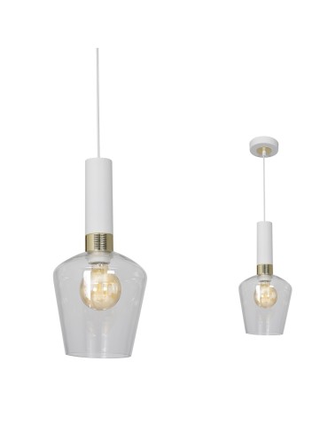 Milagro Lampa wisząca ROMA WHITE 1xE27 MLP6487