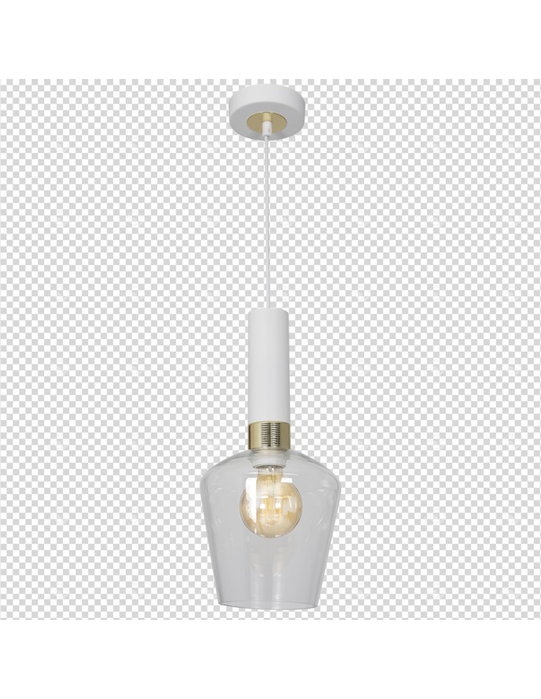 Milagro Lampa wisząca ROMA WHITE 1xE27 MLP6487 Milagro Lampa wisząca ROMA WHITE 1xE27 MLP6487