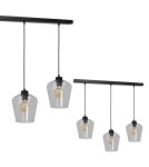 Lampy wiszące - Milagro Lampa wisząca SANTIAGO CLEAR 3xE27 MLP6608 - product 1