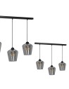 Milagro Lampa wisząca SANTIAGO SMOKED 3xE27 MLP6609