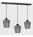 Lampy wiszące - Milagro Lampa wisząca SANTIAGO SMOKED 3xE27 MLP6609 - product 8