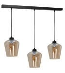 Lampy wiszące - Milagro Lampa wisząca SANTIAGO AMBER 3xE27 MLP6610 - product 2