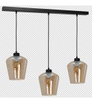 Lampy wiszące - Milagro Lampa wisząca SANTIAGO AMBER 3xE27 MLP6610 - product 8