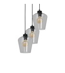 Milagro Lampa wisząca SANTIAGO CLEAR 3xE27 MLP6611 Milagro Lampa wisząca SANTIAGO CLEAR 3xE27 MLP6611