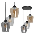 Milagro Lampa wisząca SANTIAGO MIX 3xE27 MLP6614 Milagro Lampa wisząca SANTIAGO MIX 3xE27 MLP6614