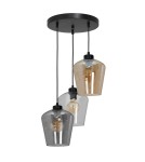 Milagro Lampa wisząca SANTIAGO MIX 3xE27 MLP6614 Milagro Lampa wisząca SANTIAGO MIX 3xE27 MLP6614