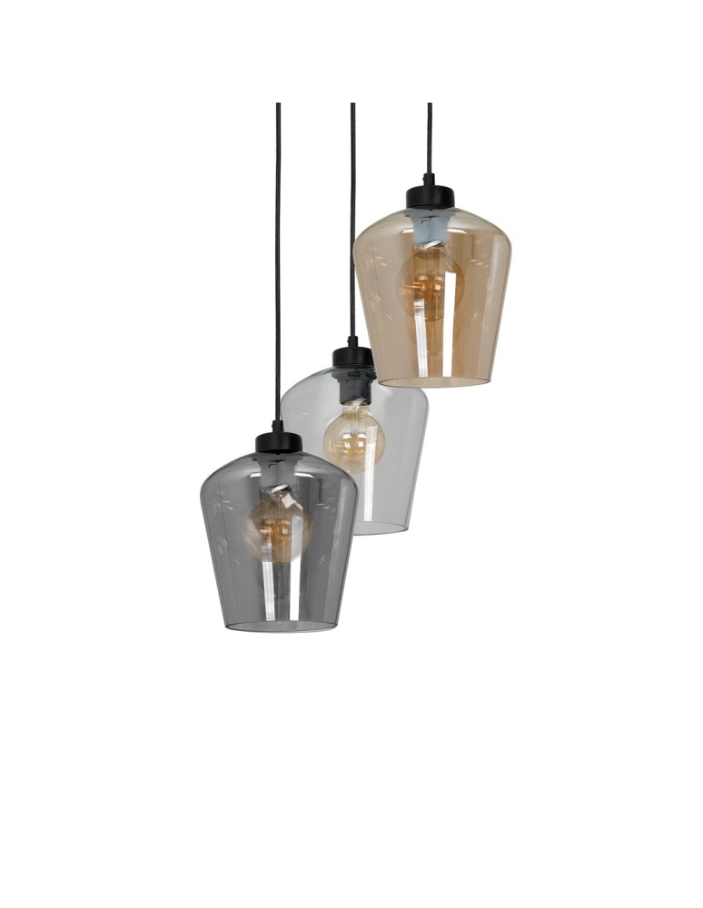 Milagro Lampa wisząca SANTIAGO MIX 3xE27 MLP6614 Milagro Lampa wisząca SANTIAGO MIX 3xE27 MLP6614