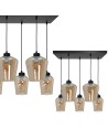 Milagro Lampa wisząca SANTIAGO AMBER 5xE27 MLP6617 Milagro Lampa wisząca SANTIAGO AMBER 5xE27 MLP6617