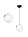 Milagro Lampa wisząca SFERA BLACK/CHROME 1xE14 MLP4673 Milagro Lampa wisząca SFERA BLACK/CHROME 1xE14 MLP4673
