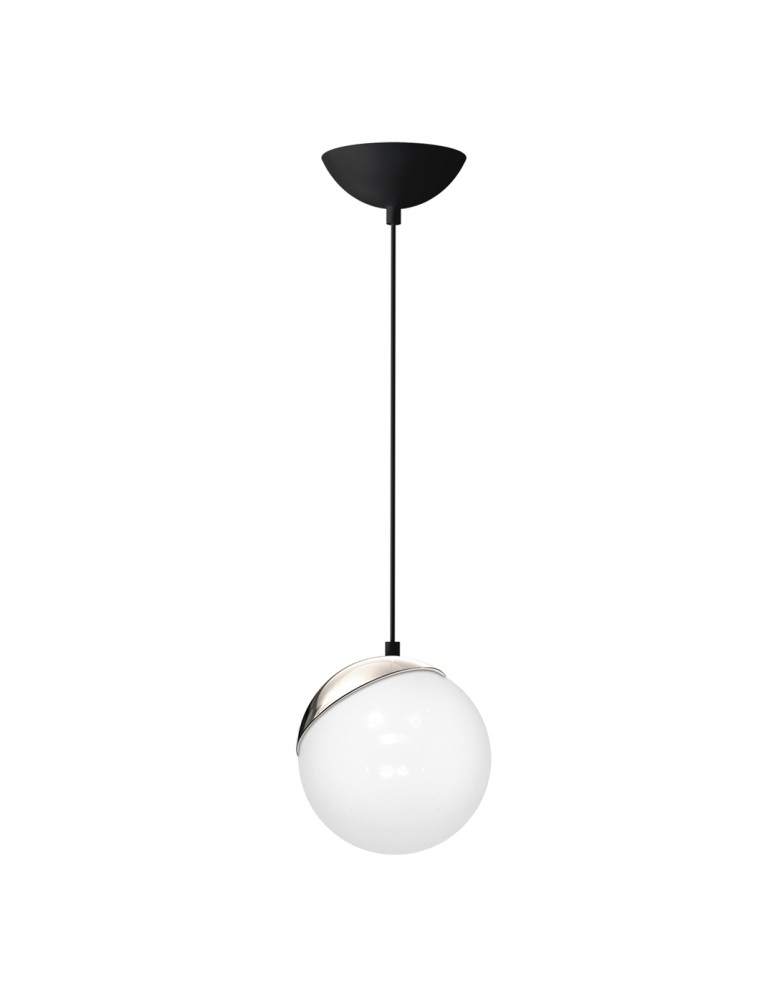 Milagro Lampa wisząca SFERA BLACK/CHROME 1xE14 MLP4673 Milagro Lampa wisząca SFERA BLACK/CHROME 1xE14 MLP4673
