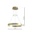 Milagro Lampa wisząca SIRIUS 26W ML6186 Milagro Lampa wisząca SIRIUS 26W ML6186