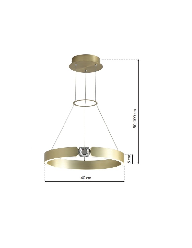 Milagro Lampa wisząca SIRIUS 26W ML6186 Milagro Lampa wisząca SIRIUS 26W ML6186