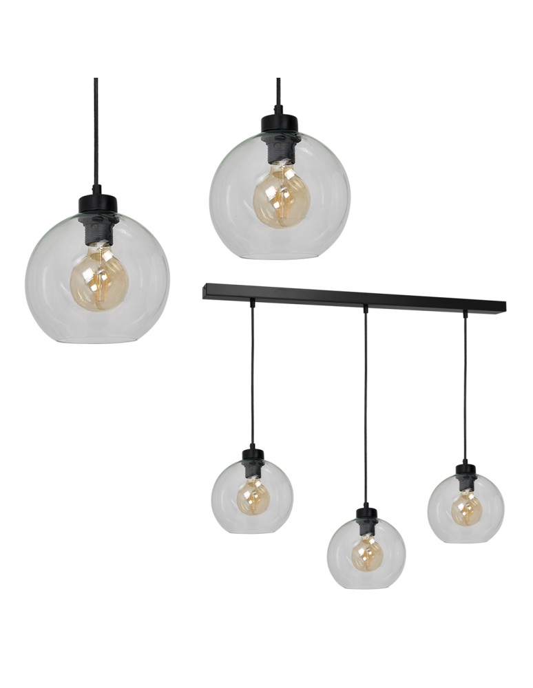 Milagro Lampa wisząca SOFIA CLEAR 3xE27 MLP6579 Milagro Lampa wisząca SOFIA CLEAR 3xE27 MLP6579