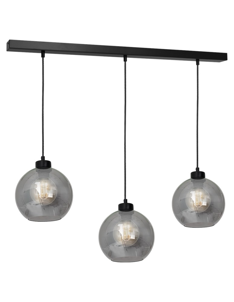 Milagro Lampa wisząca SOFIA SMOKED 3xE27 MLP65800 Milagro Lampa wisząca SOFIA SMOKED 3xE27 MLP65800