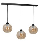 Lampy wiszące - Milagro Lampa wisząca SOFIA AMBER 3xE27 MLP6581 - product 2