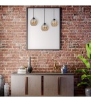 Lampy wiszące - Milagro Lampa wisząca SOFIA AMBER 3xE27 MLP6581 - product 5