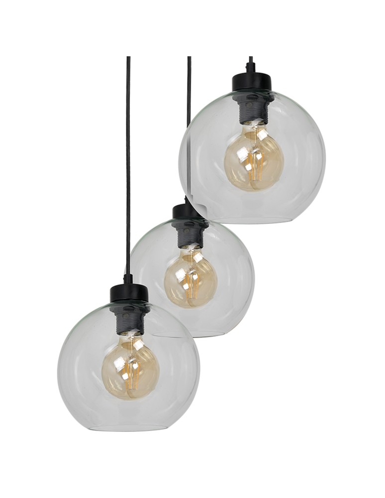 Milagro Lampa wisząca SOFIA CLEAR 3xE27 MLP6582 Milagro Lampa wisząca SOFIA CLEAR 3xE27 MLP6582