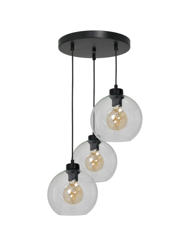 Milagro Lampa wisząca SOFIA CLEAR 3xE27 MLP6582 Milagro Lampa wisząca SOFIA CLEAR 3xE27 MLP6582