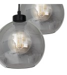 Milagro Lampa wisząca SOFIA SMOKED 3xE27 MLP6583 Milagro Lampa wisząca SOFIA SMOKED 3xE27 MLP6583