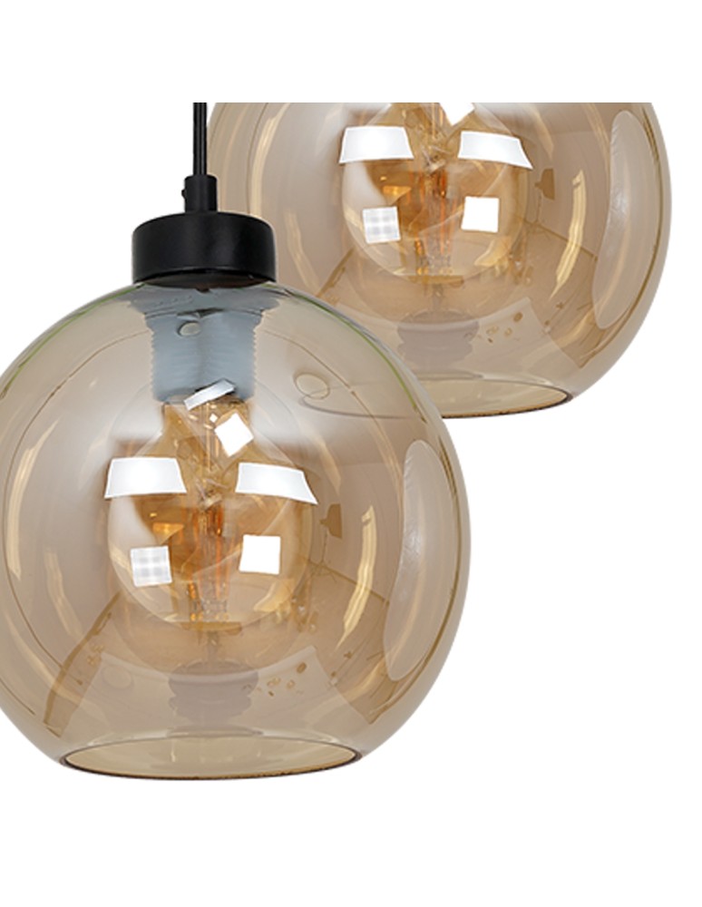 Milagro Lampa wisząca SOFIA AMBER 3xE27 MLP6584 Milagro Lampa wisząca SOFIA AMBER 3xE27 MLP6584