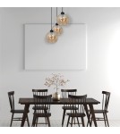 Milagro Lampa wisząca SOFIA AMBER 3xE27 MLP6584 Milagro Lampa wisząca SOFIA AMBER 3xE27 MLP6584