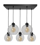 Milagro Lampa wisząca SOFIA CLEAR 5xE27 MLP65900 Milagro Lampa wisząca SOFIA CLEAR 5xE27 MLP65900