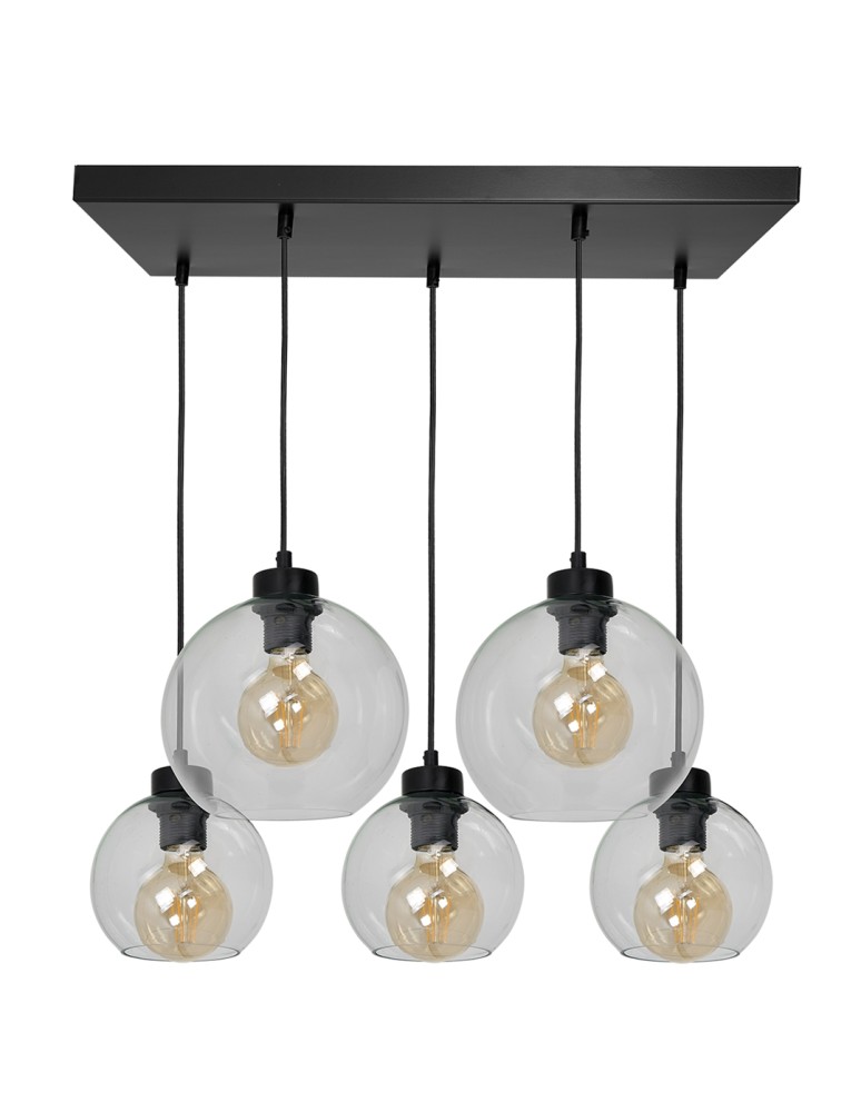 Milagro Lampa wisząca SOFIA CLEAR 5xE27 MLP65900 Milagro Lampa wisząca SOFIA CLEAR 5xE27 MLP65900