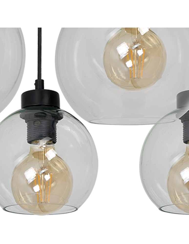 Milagro Lampa wisząca SOFIA CLEAR 5xE27 MLP65900 Milagro Lampa wisząca SOFIA CLEAR 5xE27 MLP65900