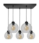 Milagro Lampa wisząca SOFIA CLEAR 5xE27 MLP65900 Milagro Lampa wisząca SOFIA CLEAR 5xE27 MLP65900