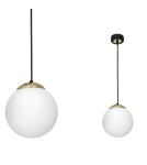 Milagro Lampa wisząca SPARTA BLACK / GOLD 1xE27 MLP6495 Milagro Lampa wisząca SPARTA BLACK / GOLD 1xE27 MLP6495