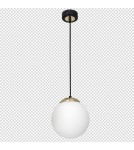 Milagro Lampa wisząca SPARTA BLACK / GOLD 1xE27 MLP6495 Milagro Lampa wisząca SPARTA BLACK / GOLD 1xE27 MLP6495