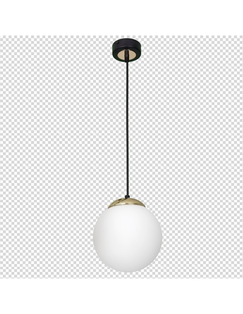 Milagro Lampa wisząca SPARTA BLACK / GOLD 1xE27 MLP6495 Milagro Lampa wisząca SPARTA BLACK / GOLD 1xE27 MLP6495